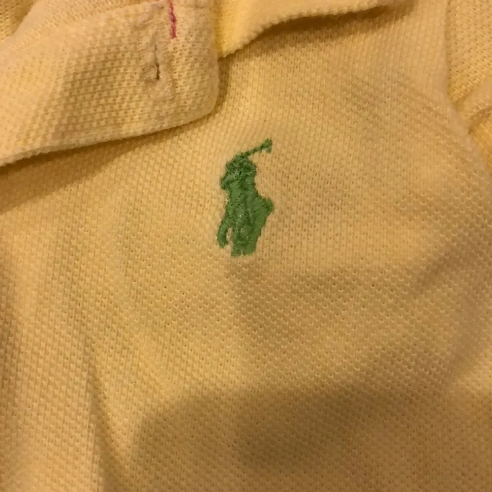 Ralph Lauren Baby Girls Yellow Dress/Diaper Cover